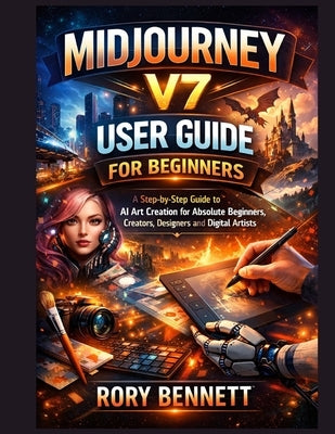 Midjourney V7 User Guide for Beginners: A Step-by-Step Guide to AI Art Creation for Absolute Beginners, Creators, Designers, and Digital Artists by Bennett, Rory