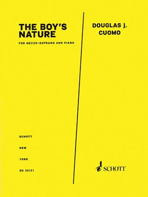 The Boy's Nature from Doubt: Mezzo-Soprano and Piano by Cuomo, Douglas J.