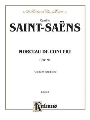 Morceau de Concert, Op. 94: Part(s) by Saint-Saëns, Camille