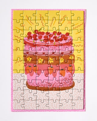 Sweet Birthday - Greeting Card Jigsaw Puzzle - Interactive Jigsaw Card with Envelope by Something, Journey Of