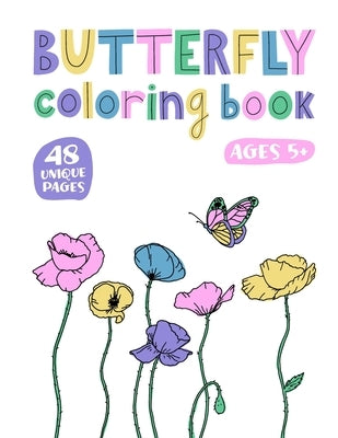 Butterfly Coloring Book: For Girls Teens or Adults by Press, Quinton B.