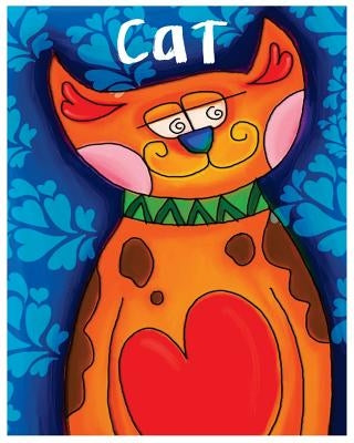 Cat: Cat Coloring Books For Kids, Stress Relieving Cats Designs by Catty Okinawa