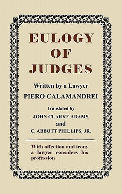 Eulogy of Judges by Calamandrei, Piero