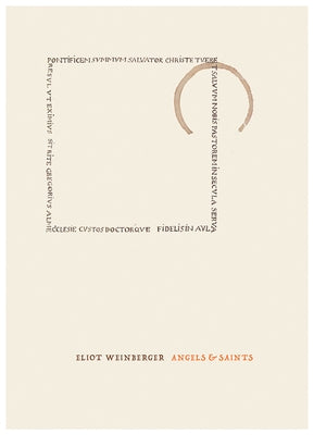 Angels & Saints by Weinberger, Eliot