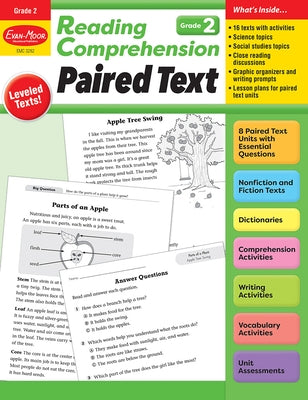 Reading Comprehension: Paired Text, Grade 2 Teacher Resource by Evan-Moor Corporation