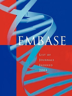 Embase List of Journals Indexed 2003 by Embase