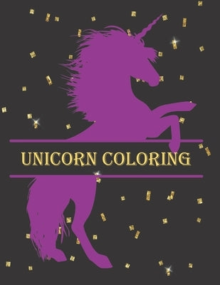 Unicorn Coloring: Journal, Drawing, Creative Writing Pages and Coloring Book- For Older Kids, Tweens or Teens (US Edition) - Unicorn Gif by Wise Books, Maria