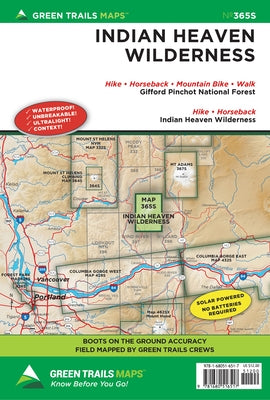 Indian Heaven, Wa S365s by Maps, Green Trails