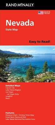 Rand McNally Easy to Read: Nevada State Map by Rand McNally