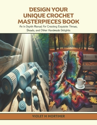 Design Your Unique Crochet Masterpieces Book: An In Depth Manual for Creating Exquisite Throws, Shawls, and Other Handmade Delights by Mortimer, Violet M.