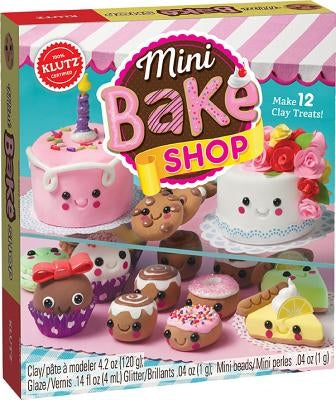 Mini Bake Shop [With 48 Page Book and Air-Dry Clay] by Klutz