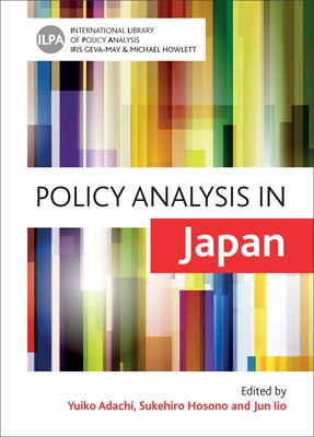 Policy Analysis in Japan by Adachi, Yukio