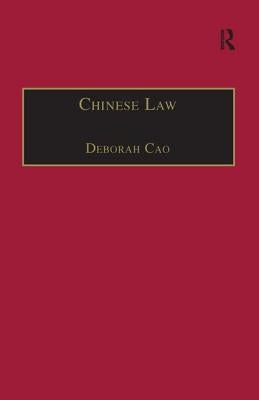 Chinese Law: A Language Perspective by Cao, Deborah