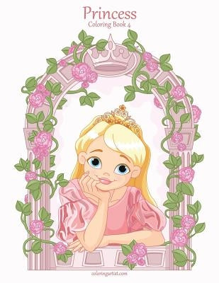 Princess Coloring Book 4 by Snels, Nick