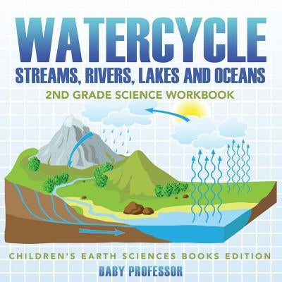 Watercycle (Streams, Rivers, Lakes and Oceans): 2nd Grade Science Workbook Children's Earth Sciences Books Edition by Baby Professor