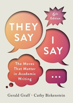 They Say / I Say by Graff, Gerald