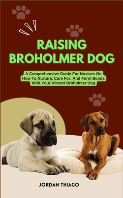 Raising Broholmer Dog: A Comprehensive Guide For Novices On How To Nurture, Care For, And Form Bonds With Your Vibrant Broholmer Dog by Thiago, Jordan