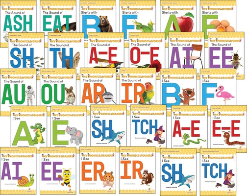 My Phonics Words Single Book Complete Collection by Crabtree and Publishing, Seahorse
