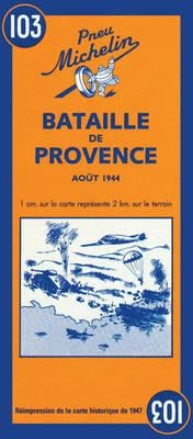 Michelin Map Battle of Provence by Michelin