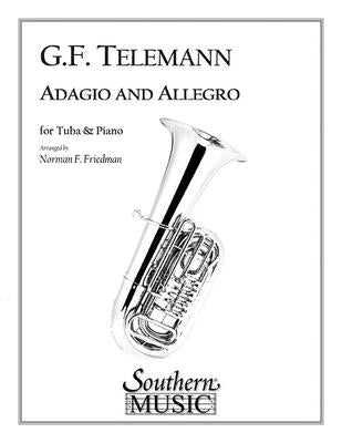 Adagio and Allegro: Tuba by Telemann, Georg Philipp