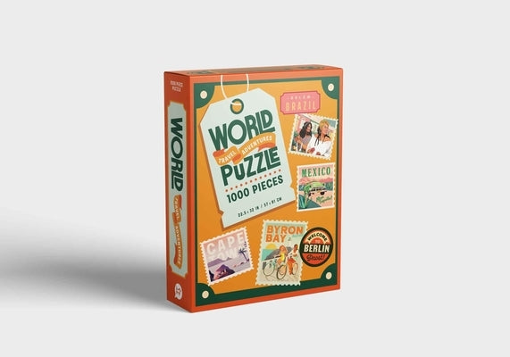 World Travel Adventures: 1000-Piece Puzzle by Carr, Loni