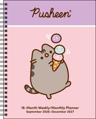 Pusheen 16-Month 2026-2027 Weekly/Monthly Planner Calendar by Belton, Claire