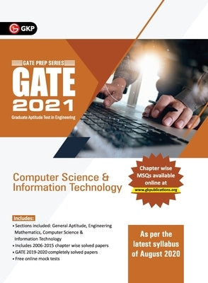 GATE 2021 - Guide - Computer Science and Information Technology (New syllabus added) by Gkp