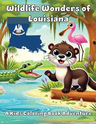 Wildlife Wonders of Louisiana: A Kids Coloring Book Adventure by Adventures, Ashley And Joshua