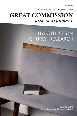 Great Commission Research Journal Spring 2021 by Jung, Hannah