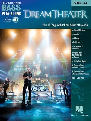 Dream Theater: Bass Play-Along Volume 47 Book/Online Audio by Dream Theater