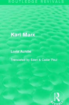 Karl Marx by Achille, Loria