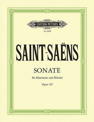 Clarinet Sonata Op. 167 by Saint-Saëns, Camille