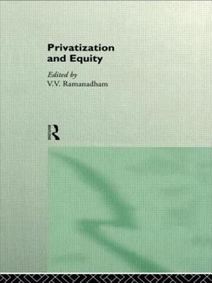 Privatization and Equity by Ramanadham, V. V.