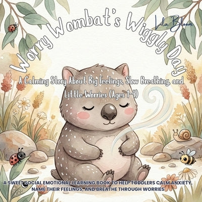 Worry Wombat's Wiggly Day: A Calming Story About Big Feelings, Slow Breathing, and Little Worries (Ages 1-4): A Sweet Social Emotional Learning Book t by Bloom, Lila