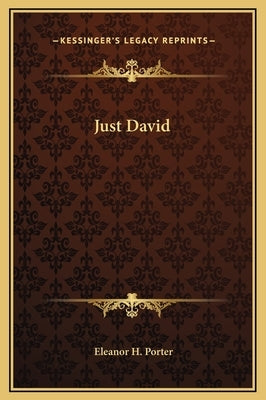 Just David by Porter, Eleanor H.