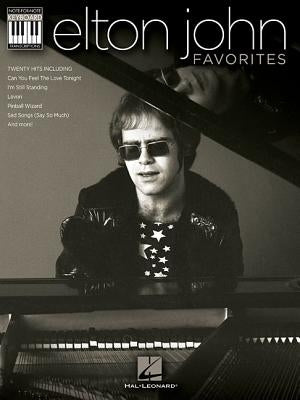 Elton John Favorites: Note-For-Note Keyboard Transcriptions by John, Elton