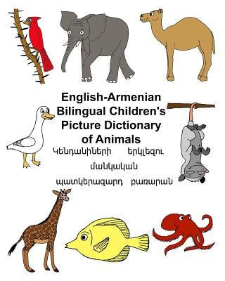 English-Armenian Bilingual Children's Picture Dictionary of Animals by Carlson, Kevin