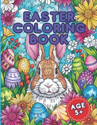 Easter Coloring Book: Coloring book with cute adorable animals and easter eggs for children from the age of approximately 5 years old by Pixel, Expressive