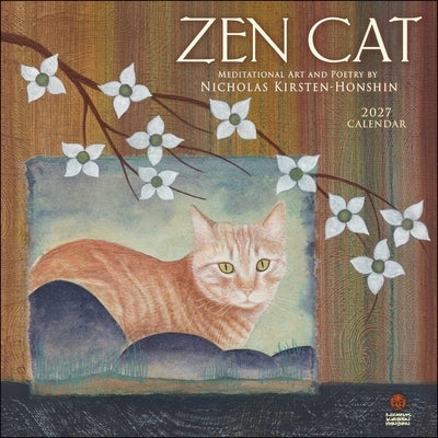 Zen Cat 2027 Wall Calendar: Meditational Art and Poetry by Nicholas, Kirsten-Honshin