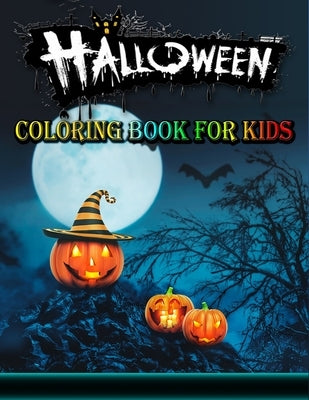 Halloween Coloring Book for Kids: Cute Fall Coloring Book for Kids Ages 4-8, Spooky Coloring Designs by Designs, Deea V.