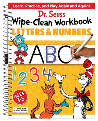 Dr. Seuss Wipe-Clean Workbook: Letters and Numbers: Activity Workbook for Ages 3-5 by Dr Seuss