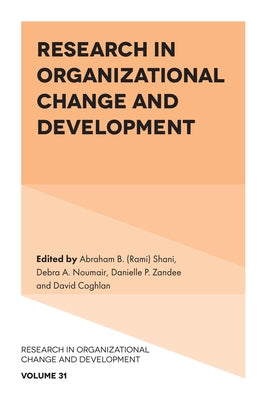 Research in Organizational Change and Development by Shani