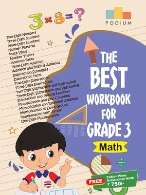 The Best Math Workbook for Grade 3 by School, Podium