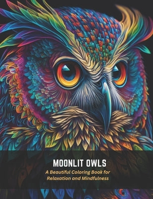 Moonlit Owls: A Beautiful Coloring Book for Relaxation and Mindfulness by Floyd, Carlos