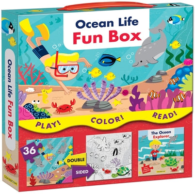 Ocean Life Fun Box: Includes a Storybook and a 2-In-1 Puzzle by Guion, Marine