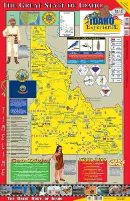 The Idaho Experience Poster/Map! by Gallopade International