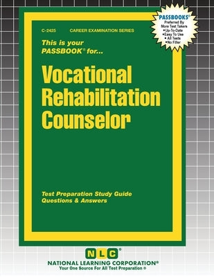 Vocational Rehabilitation Counselor by Passbooks