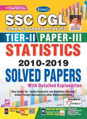 SSC CGL Tier-II Paper-III Statistics Solved Papers 10 sets by Unknown