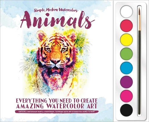 Animals: Watercolor Paint Set by Igloobooks