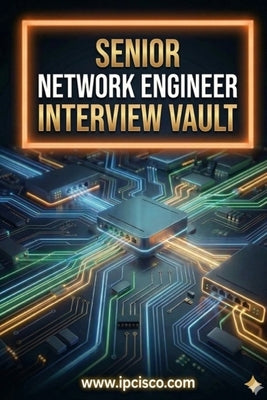 Senior Network Engineer Interview Vault: Real Technical Interview Questions & Answers for Senior-Level & CCNP/CCIE Candidates by Kosem, Gokhan